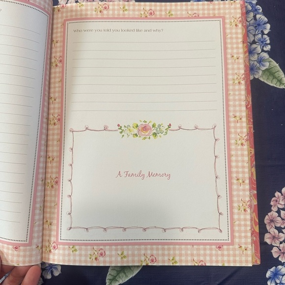 Pink Floral Grandma Journal - Picture 4 of 5
